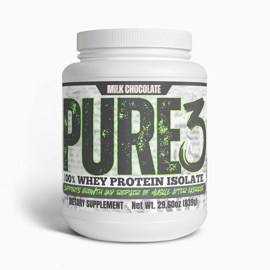 Pure3 Whey Protein Isolate (Chocolate) for Muscle Growth main