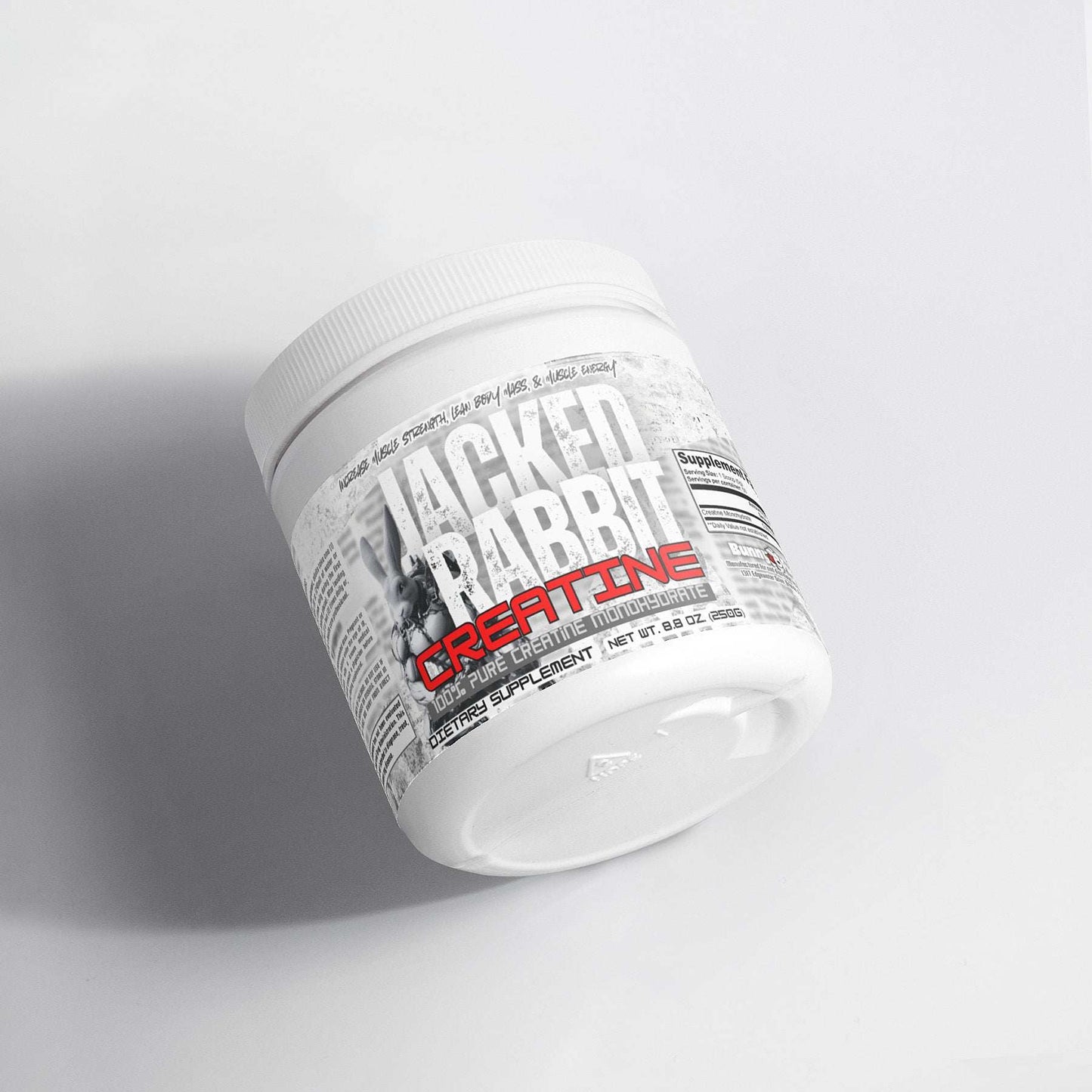 Jacked Rabbit Creatine Monohydrate for Optimal Performance 100% Pure