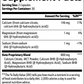 Keto BHB Capsules supplement facts label showing ingredients and daily values.