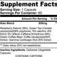 Keto-5 Supplement bottle with detailed supplement facts, promoting metabolism boost and weight loss.