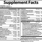 NEURO6 Nootropic Focus Fuel supplement facts highlighting ingredients like DMAE Bitartrate, L-Glutamine, and soy & fish allergens.