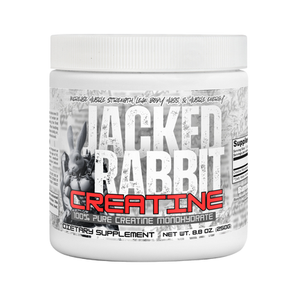 Jacked Rabbit Creatine Monohydrate for Optimal Performance 100% Pure