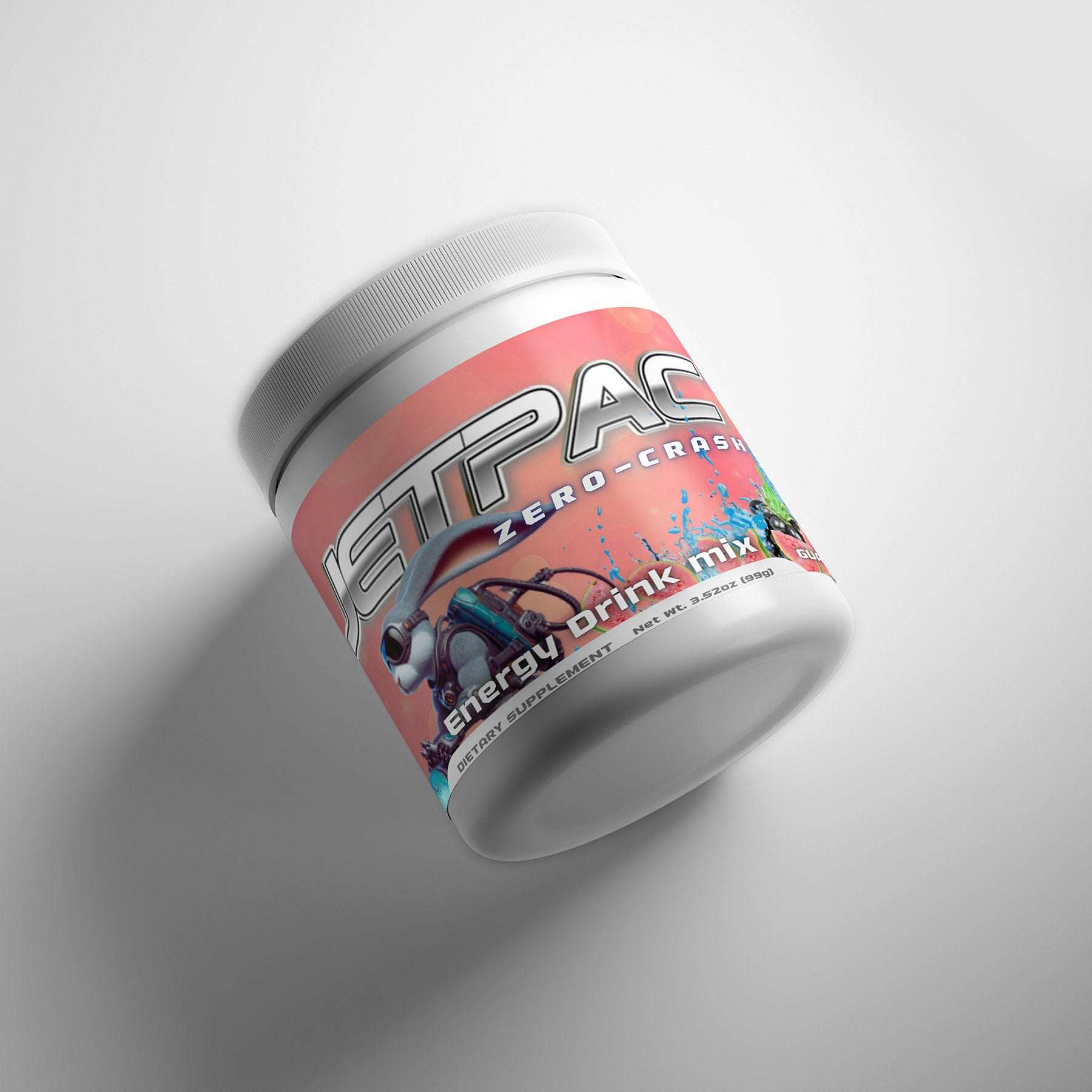 JetPac Boost Energy Drink Mix - Sugar Free Guava Berry Flavor