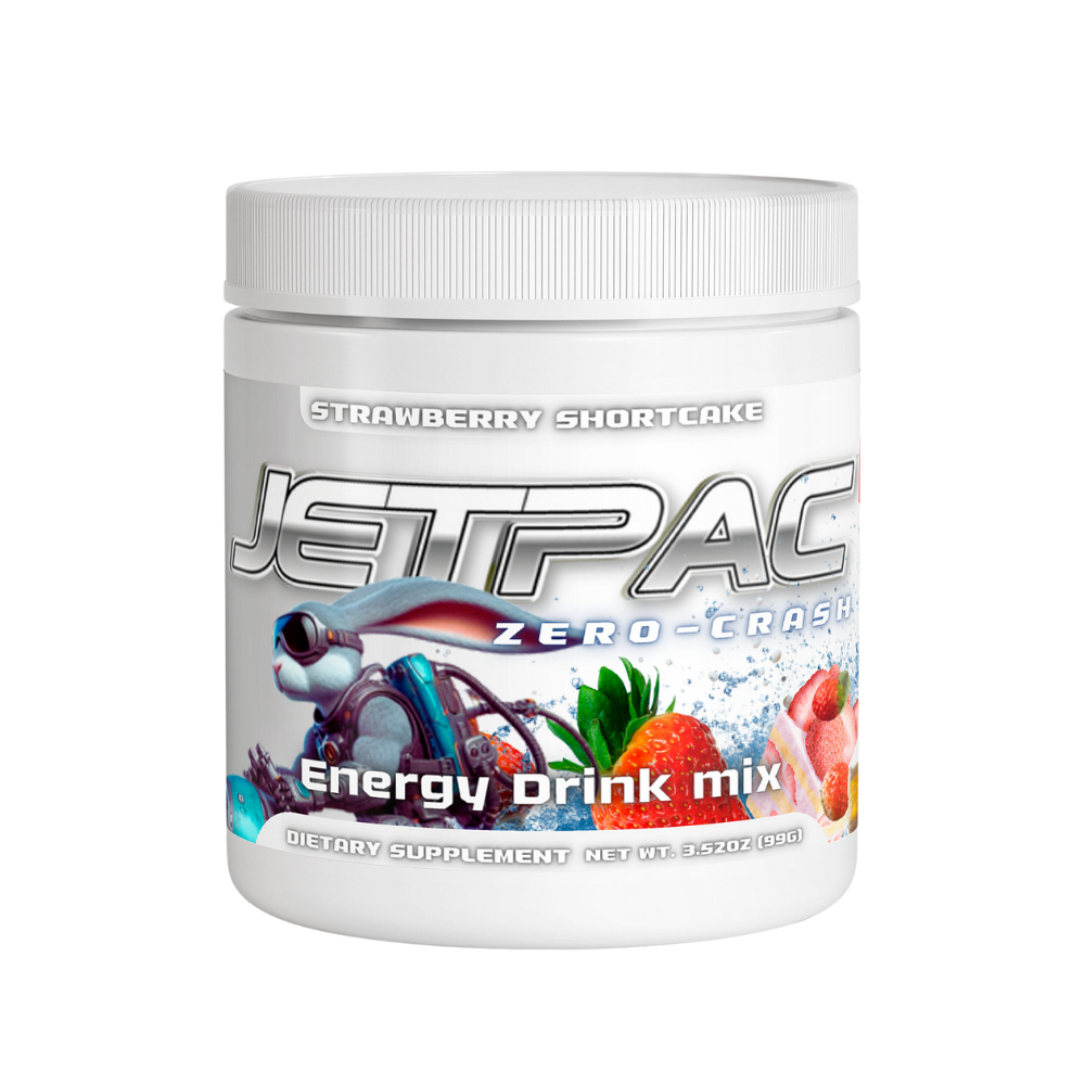 JetPac Boost Energy Drink Mix - Sugar Free Strawberry Shortcake