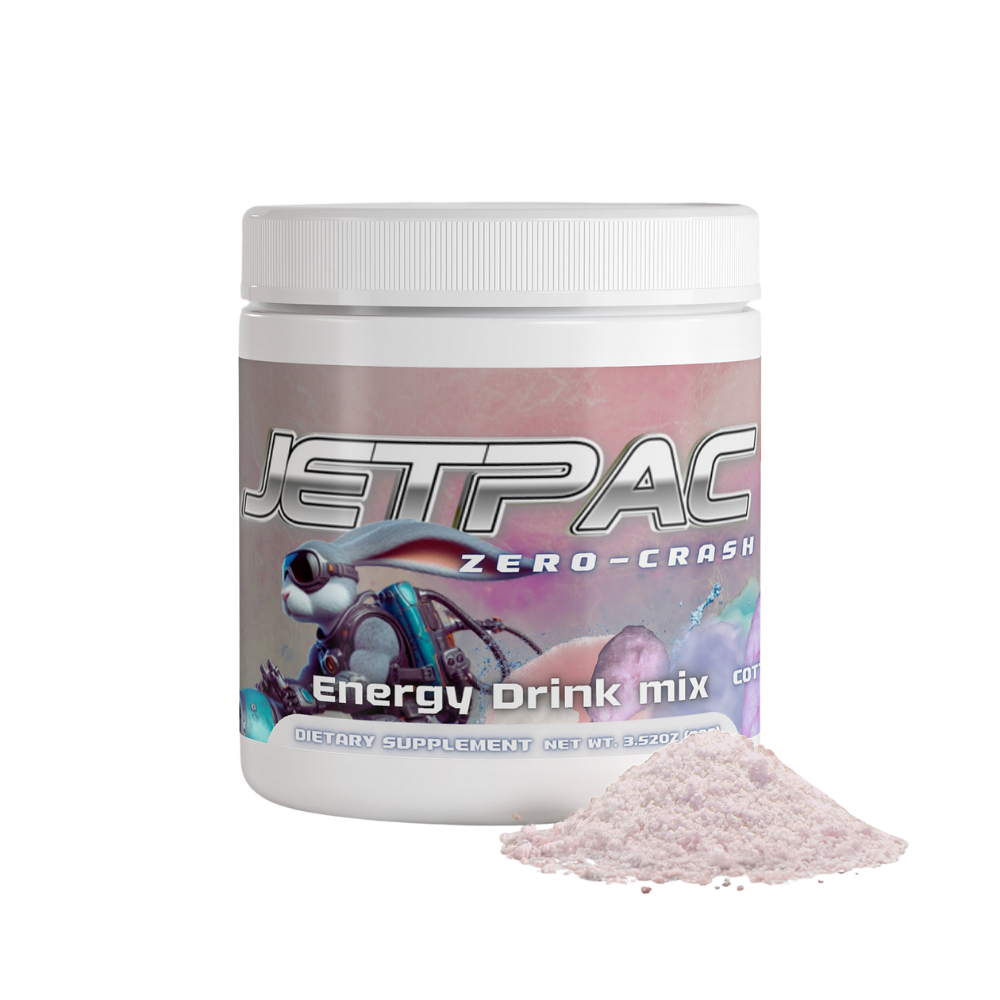 JetPac Energy Drink Mix - Sugar Free Cotton Candy Flavor