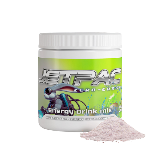 JetPac Energy Drink Mix - Sugar Free MelonBall Creamsicle Flavor