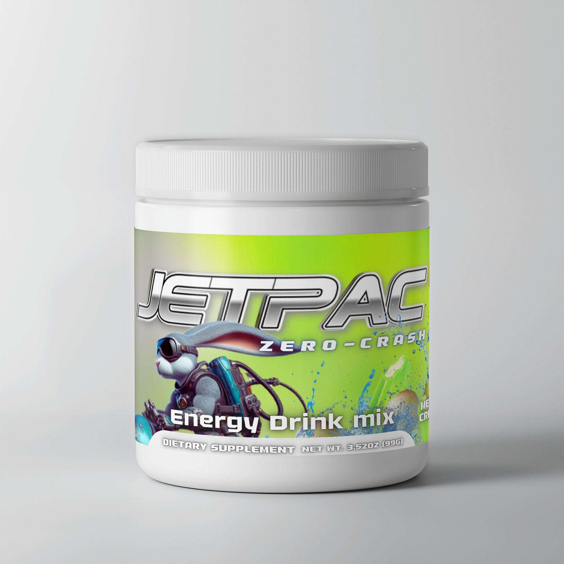 JetPac Energy Drink Mix - Sugar Free MelonBall Creamsicle Flavor