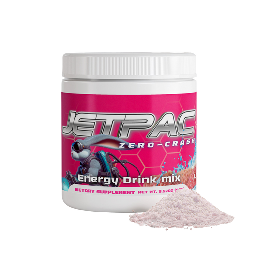 JetPac Boost Energy Drink Mix - Sugar Free Lychee Flavor – Bunny Fuel