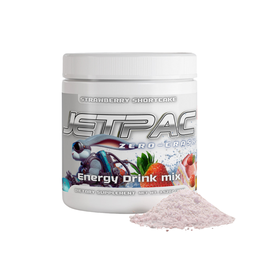 JetPac Boost Energy Drink Mix - Sugar Free Strawberry Shortcake