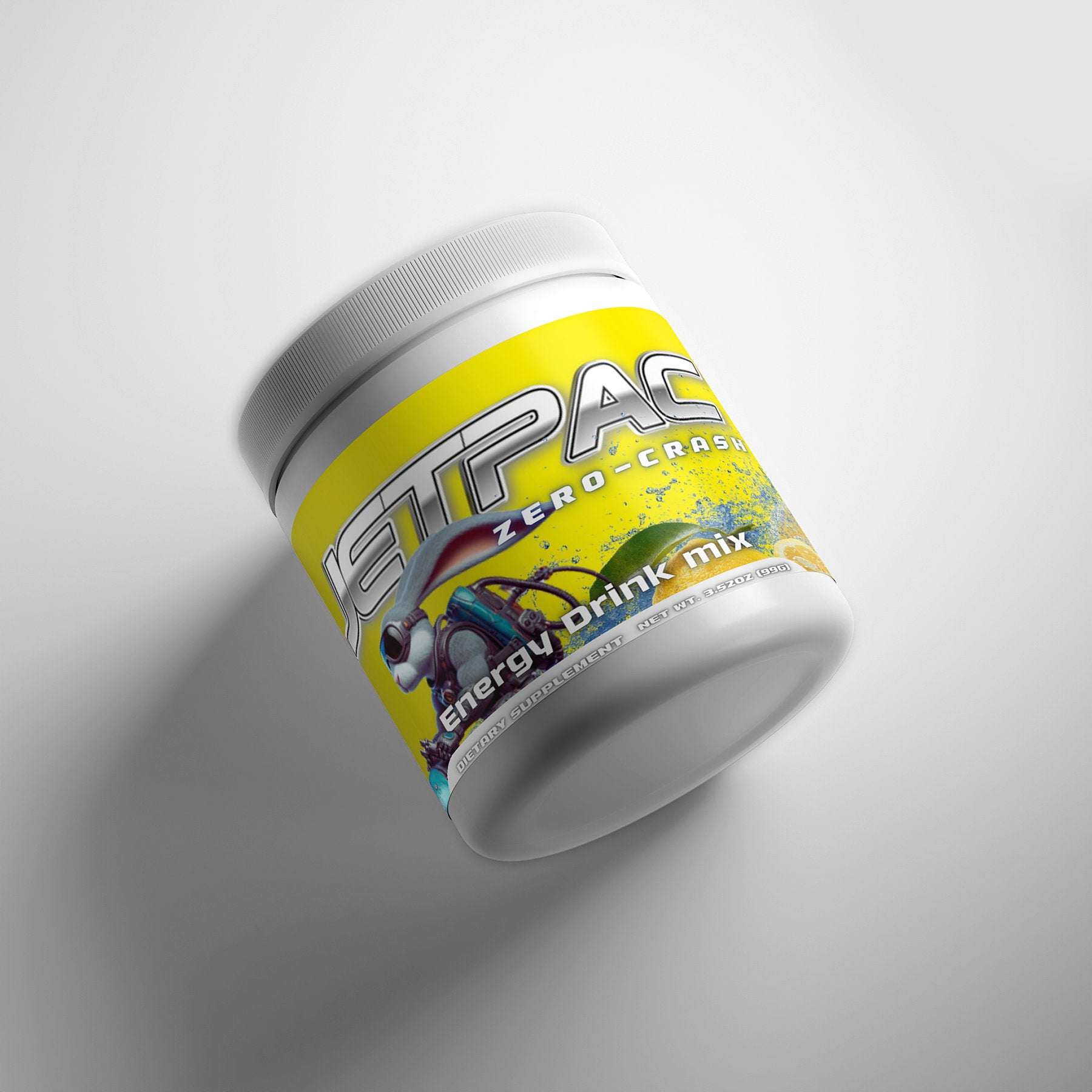 JetPac Energy Drink Mix - Sugar Free Yuzu (Vegan Friendly) 