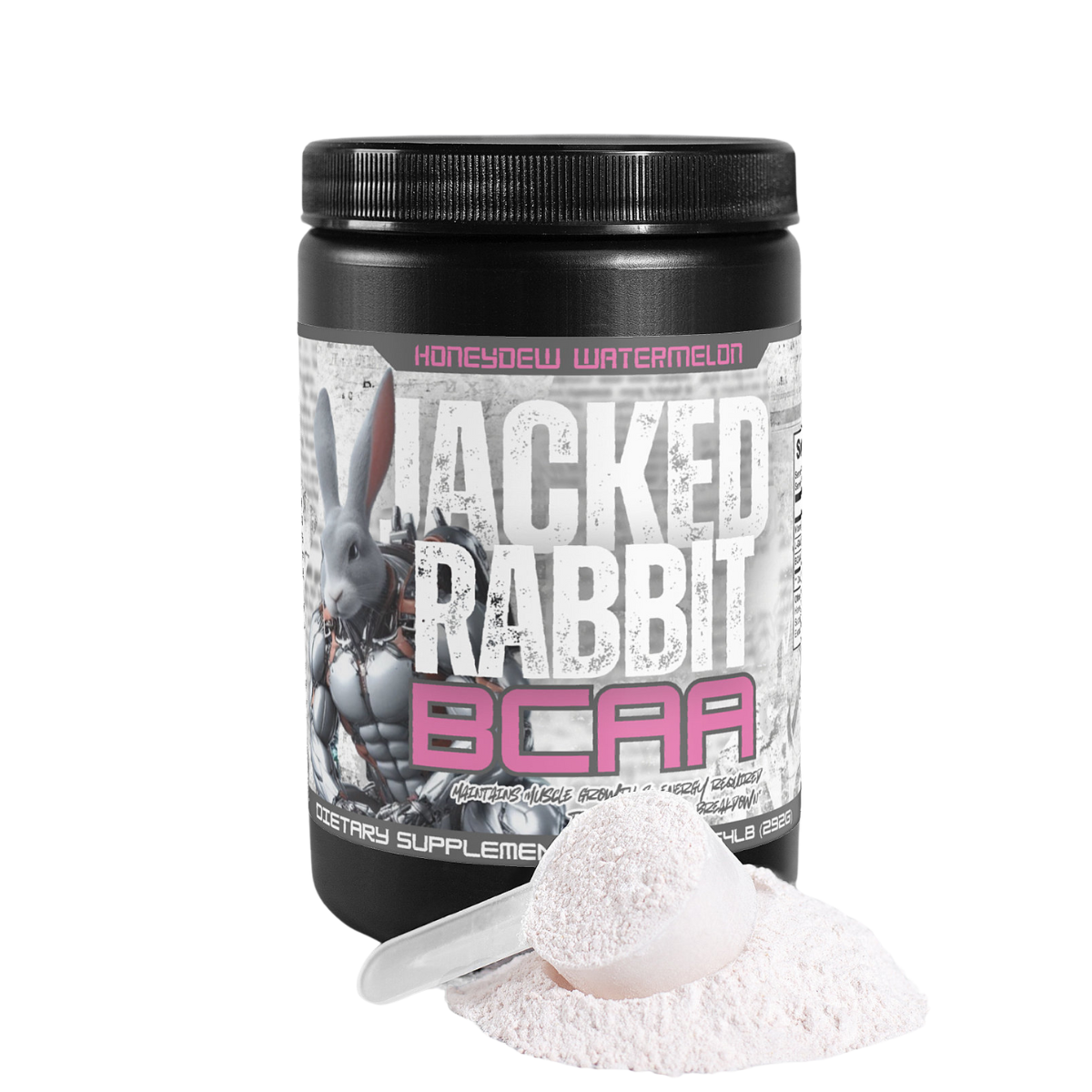 Jacked Rabbit BCAA Post Workout Powder Honeydew/Watermelon Flavor